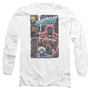 Daredevil Unisex Adult Last Rites Comic Cover T-Shirt / White